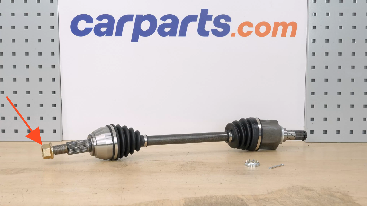Install the new CV axle