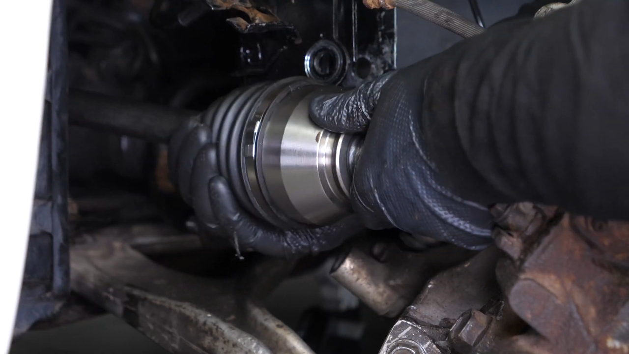Install the new CV axle