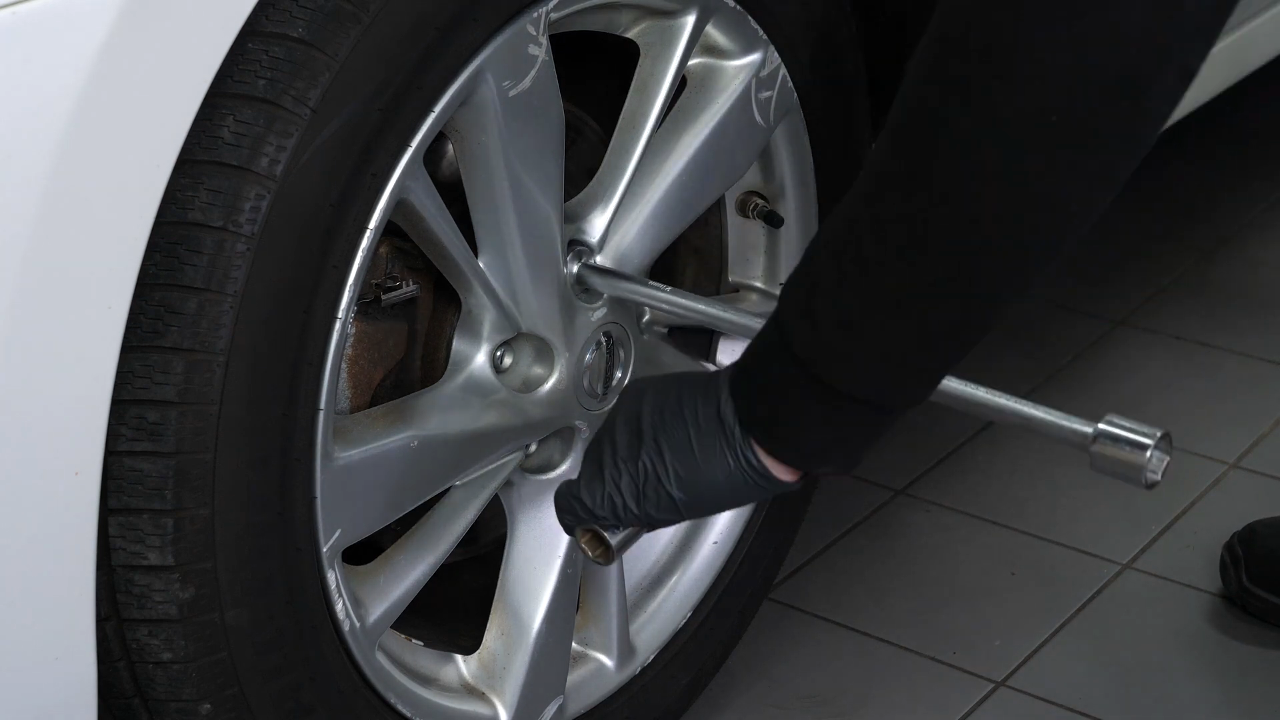 Lift the vehicle