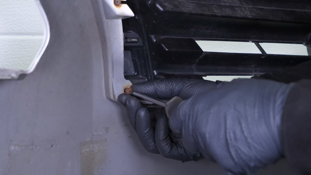 Remove the grille assembly