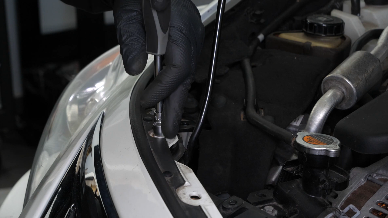 Reinstall the bumper cover