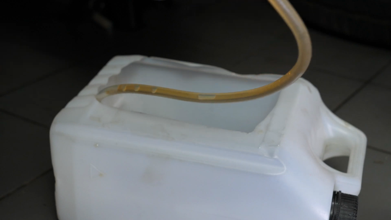 Bleed the brake fluid system