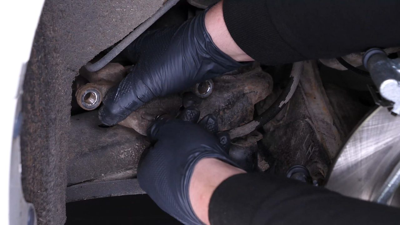 Tips before installing the new caliper