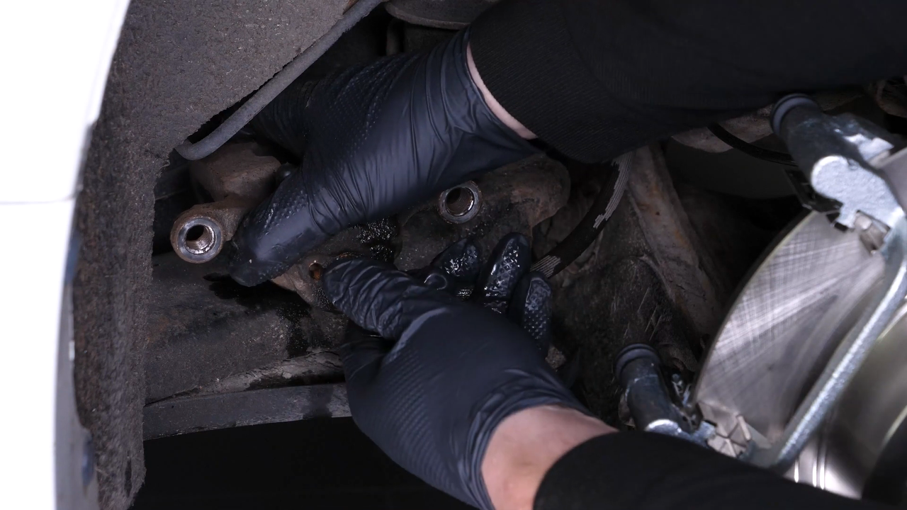 Tips before installing the new caliper