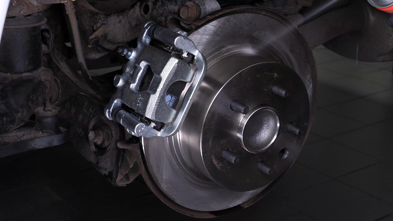 Bleed the brake fluid system