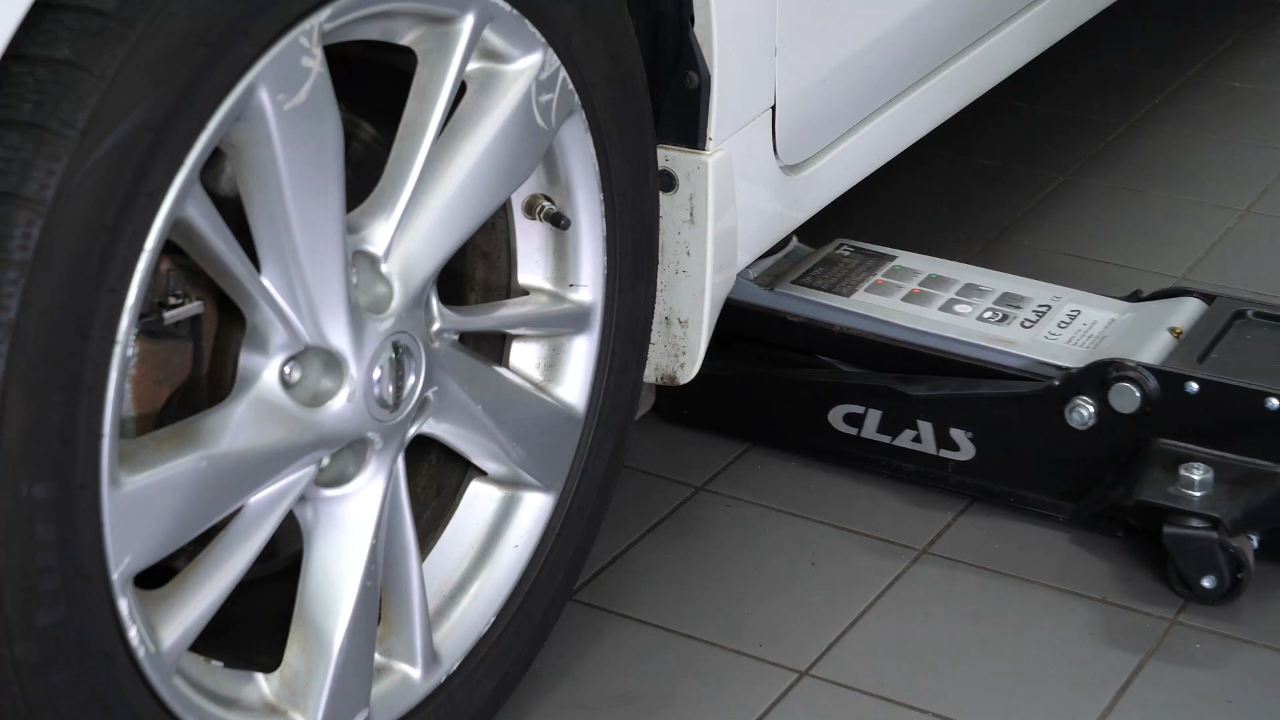 Lift the vehicle