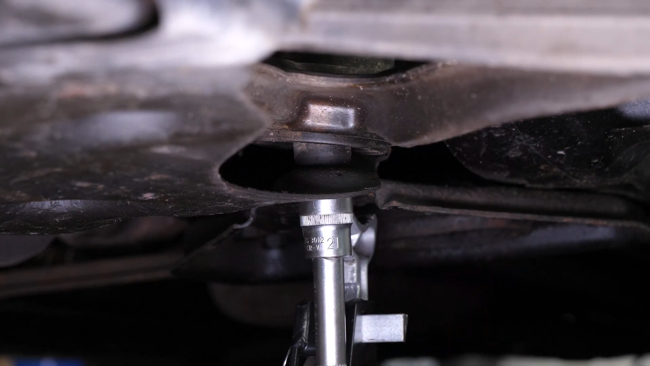 Remove the control arm ball joint