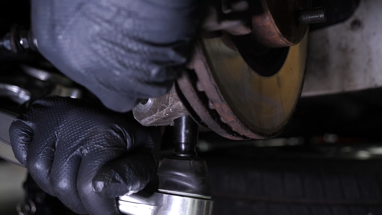 Set up the new control arm