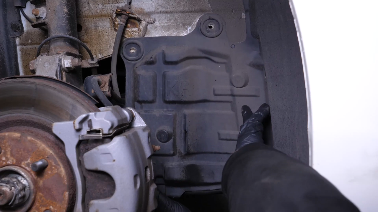 Reinstall the oil filter