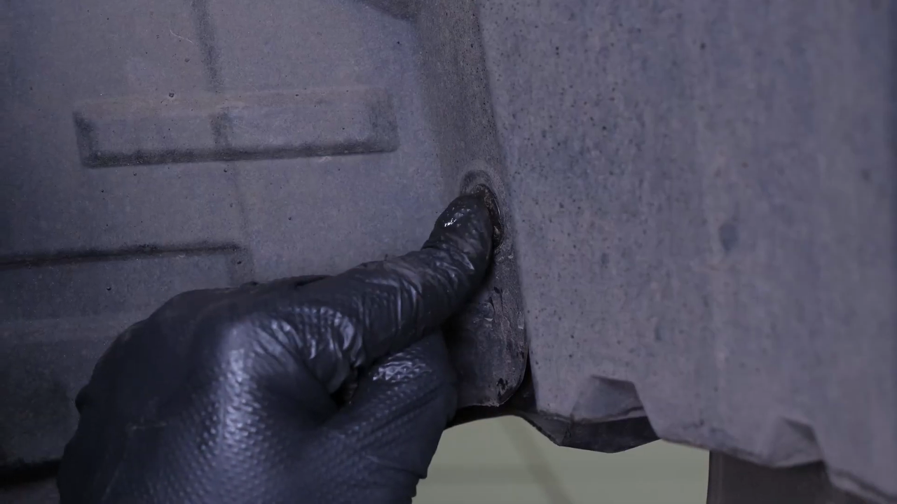 Reinstall the oil filter