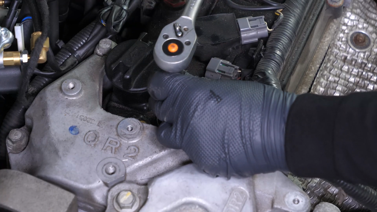 Install the new spark plugs