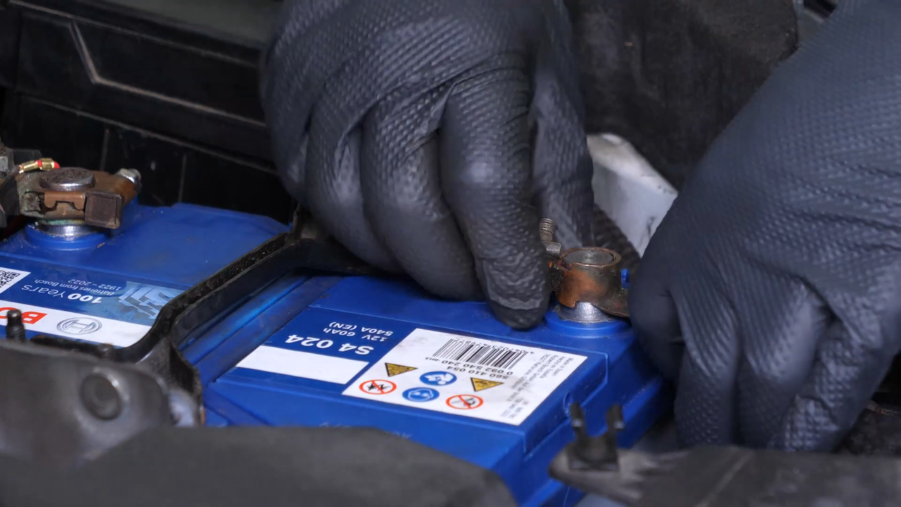 Disconnect the battery