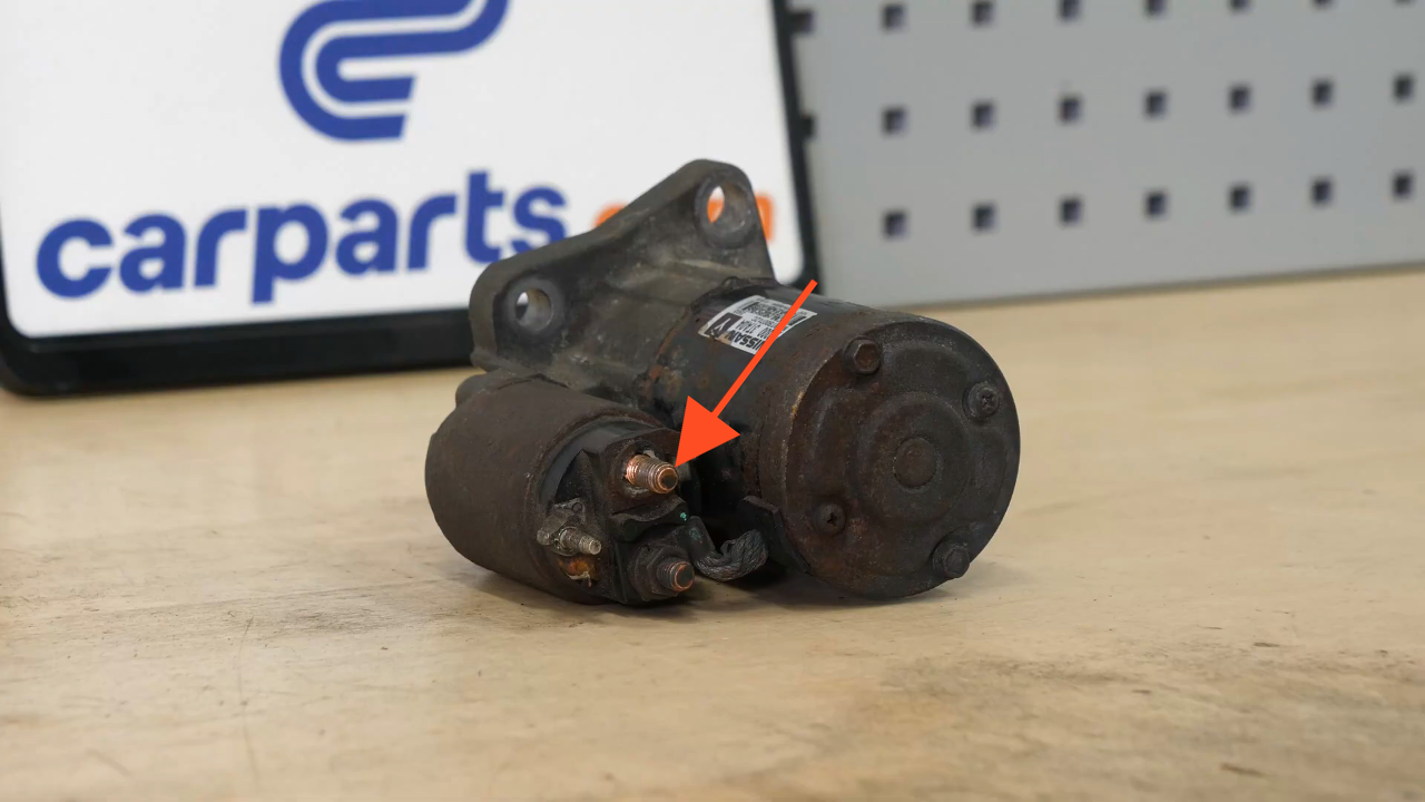 Disconnect the starter