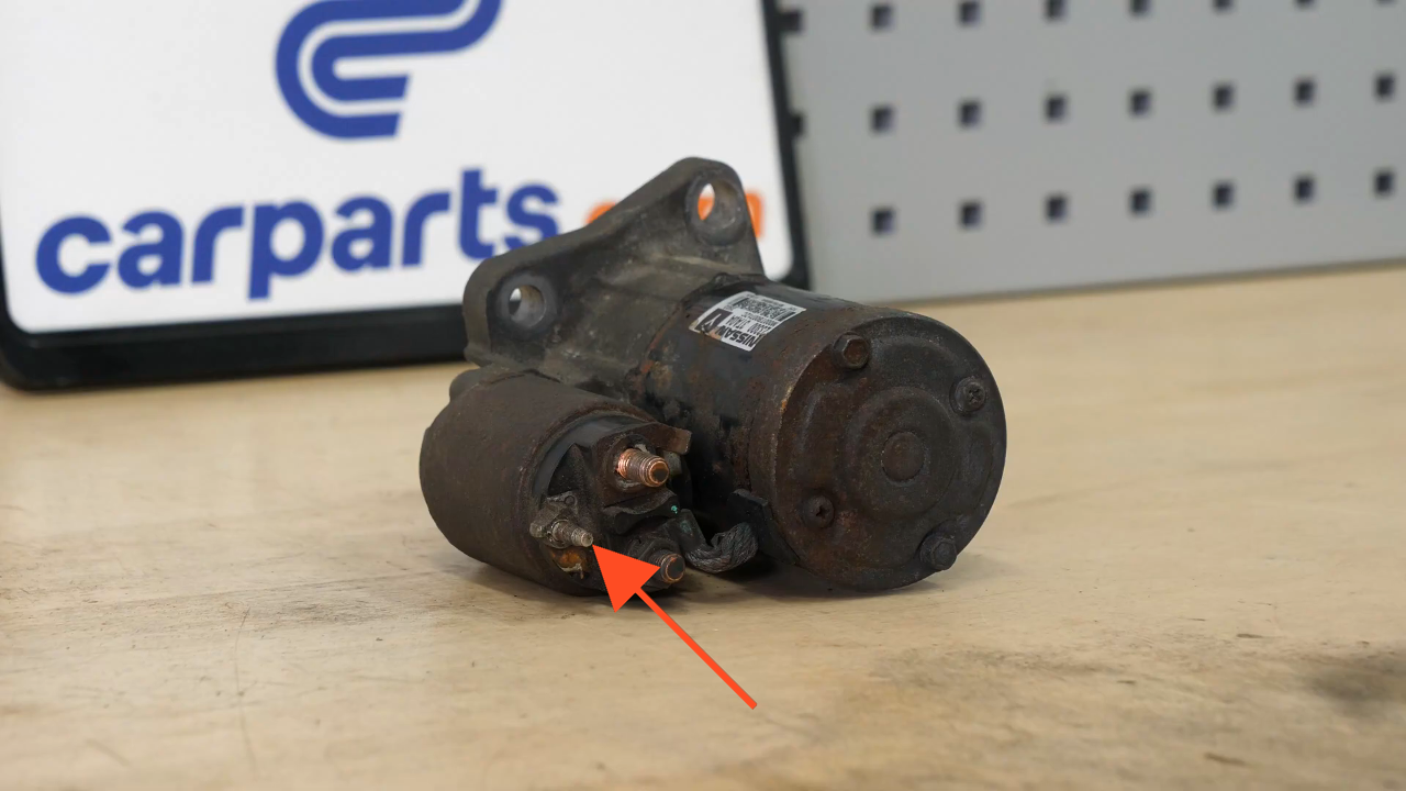 Disconnect the starter