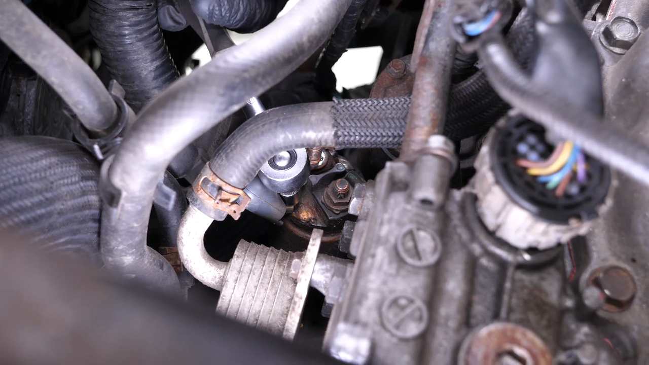 Disconnect the starter