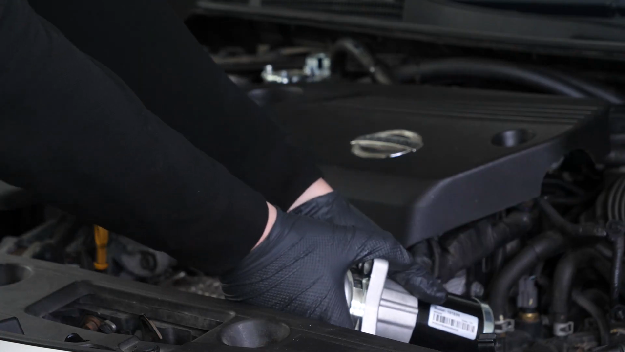 Install the new starter