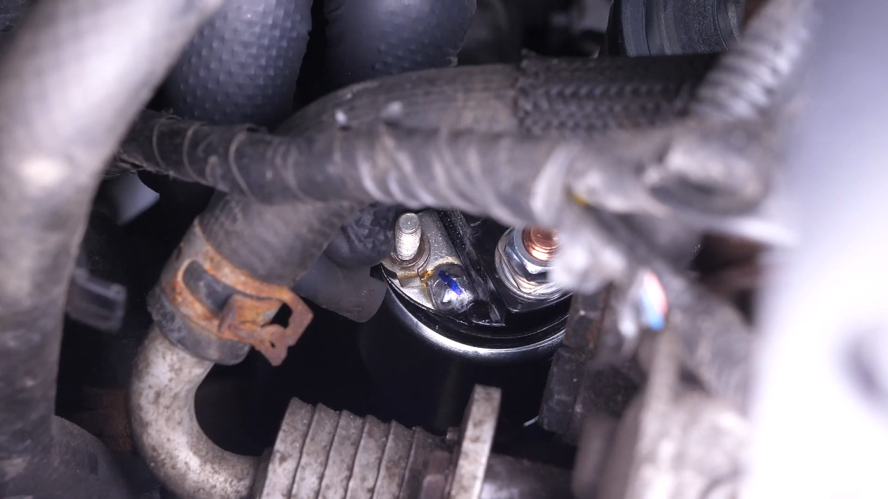 Reconnect the starter