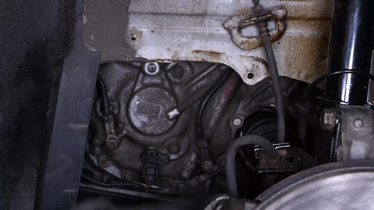 Put the mudguard back in