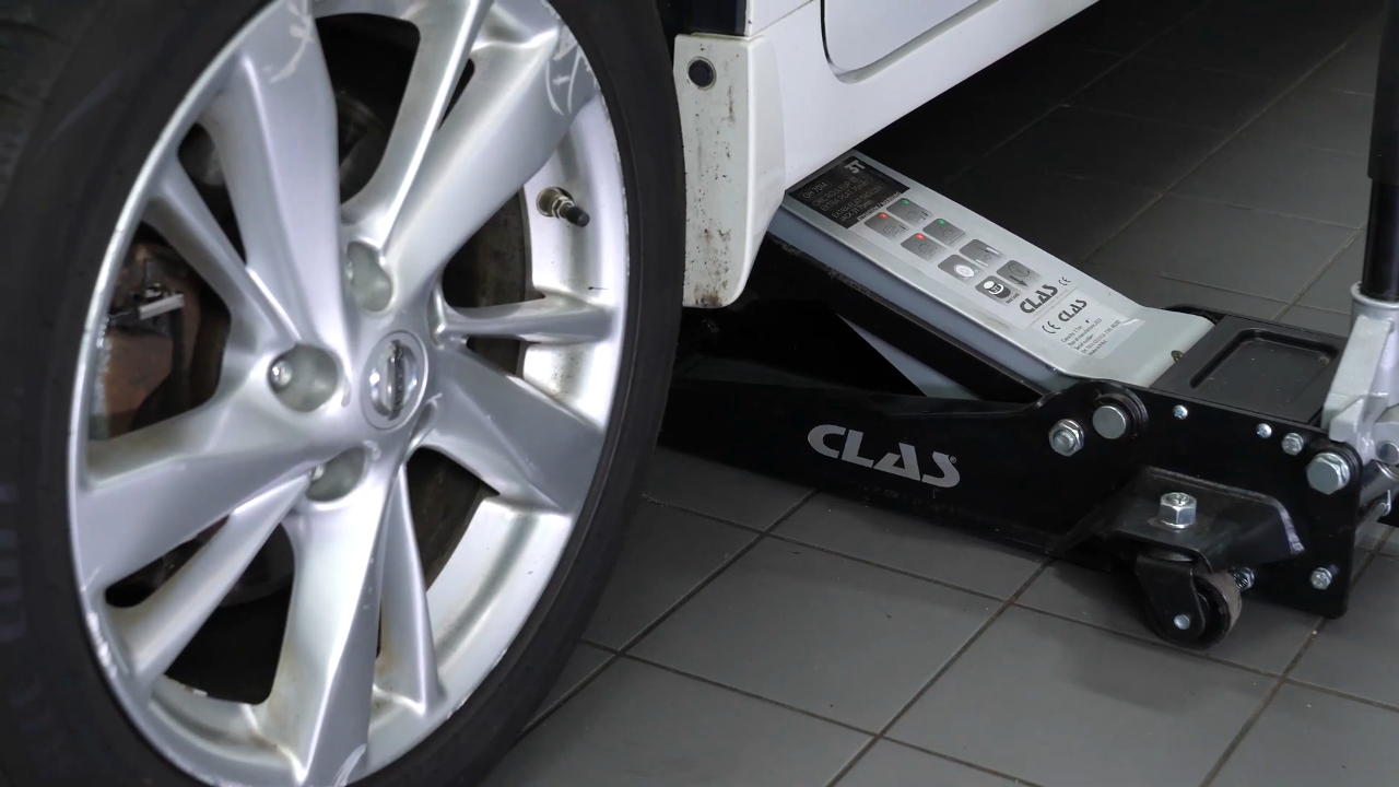 Put the vehicle back on the ground