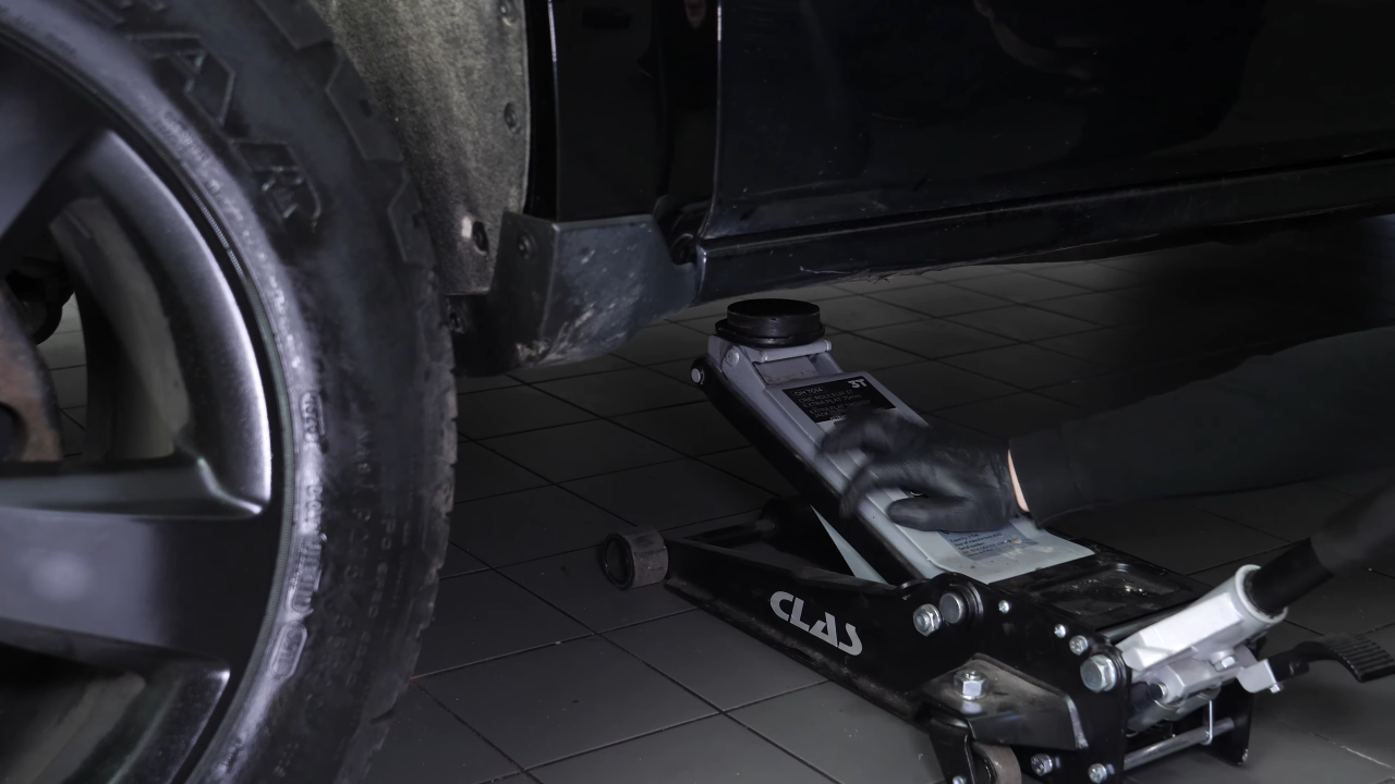 Lift the vehicle