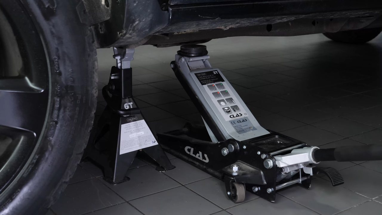 Lift the vehicle