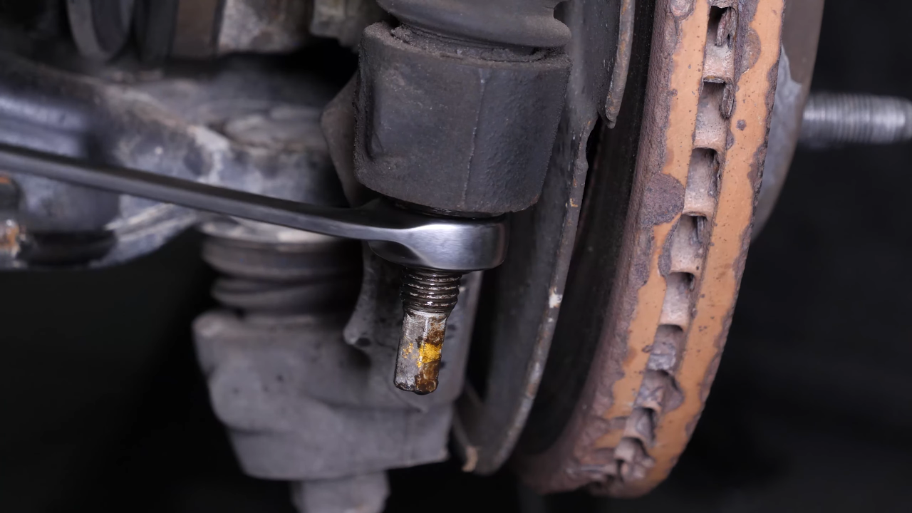 Remove the outer tie rod