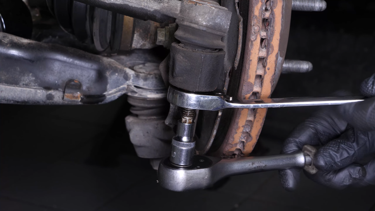 Remove the outer tie rod