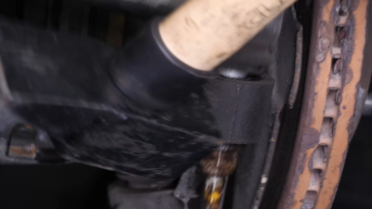 Remove the outer tie rod