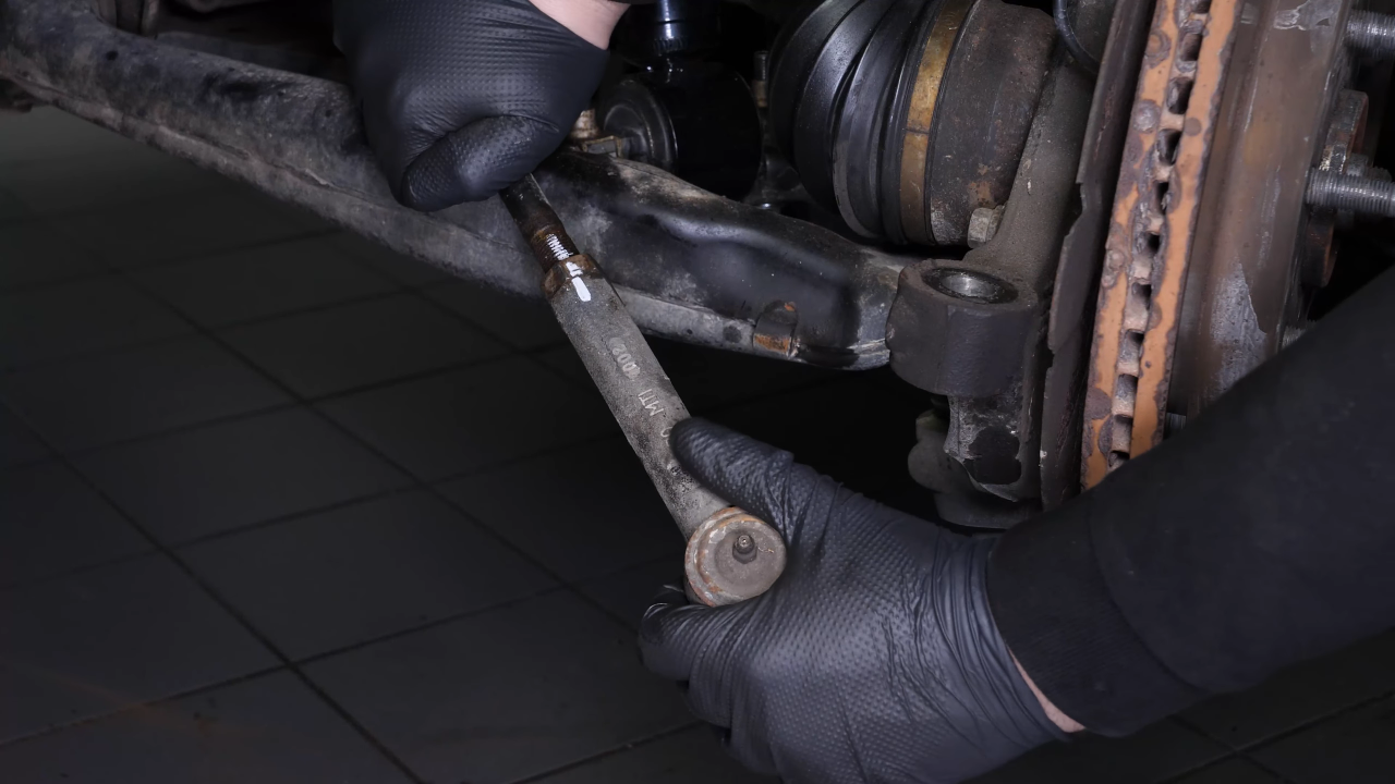 Remove the outer tie rod