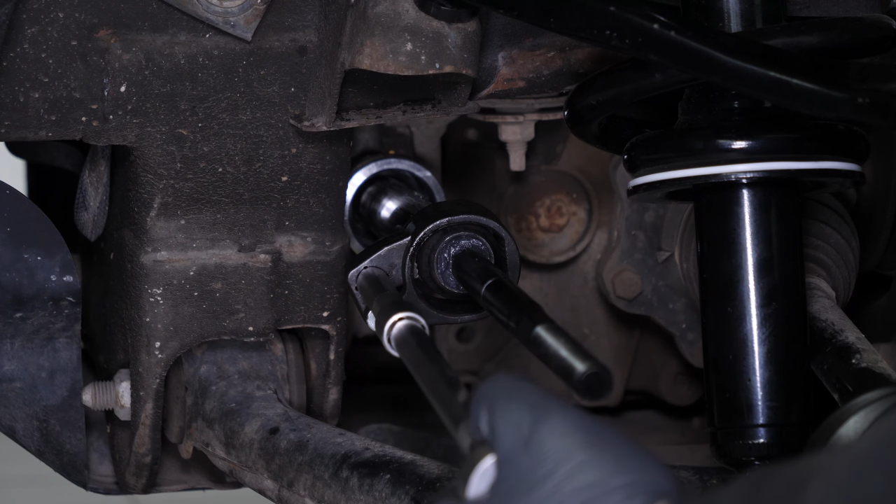 Install the new inner tie rod