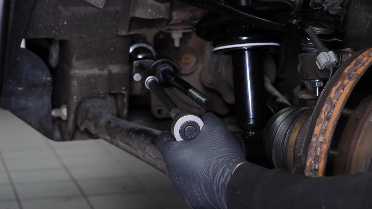 Install the new inner tie rod