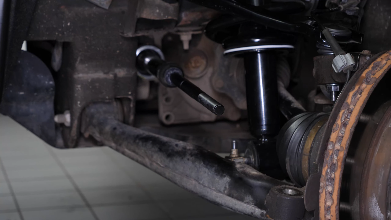 Install the new inner tie rod