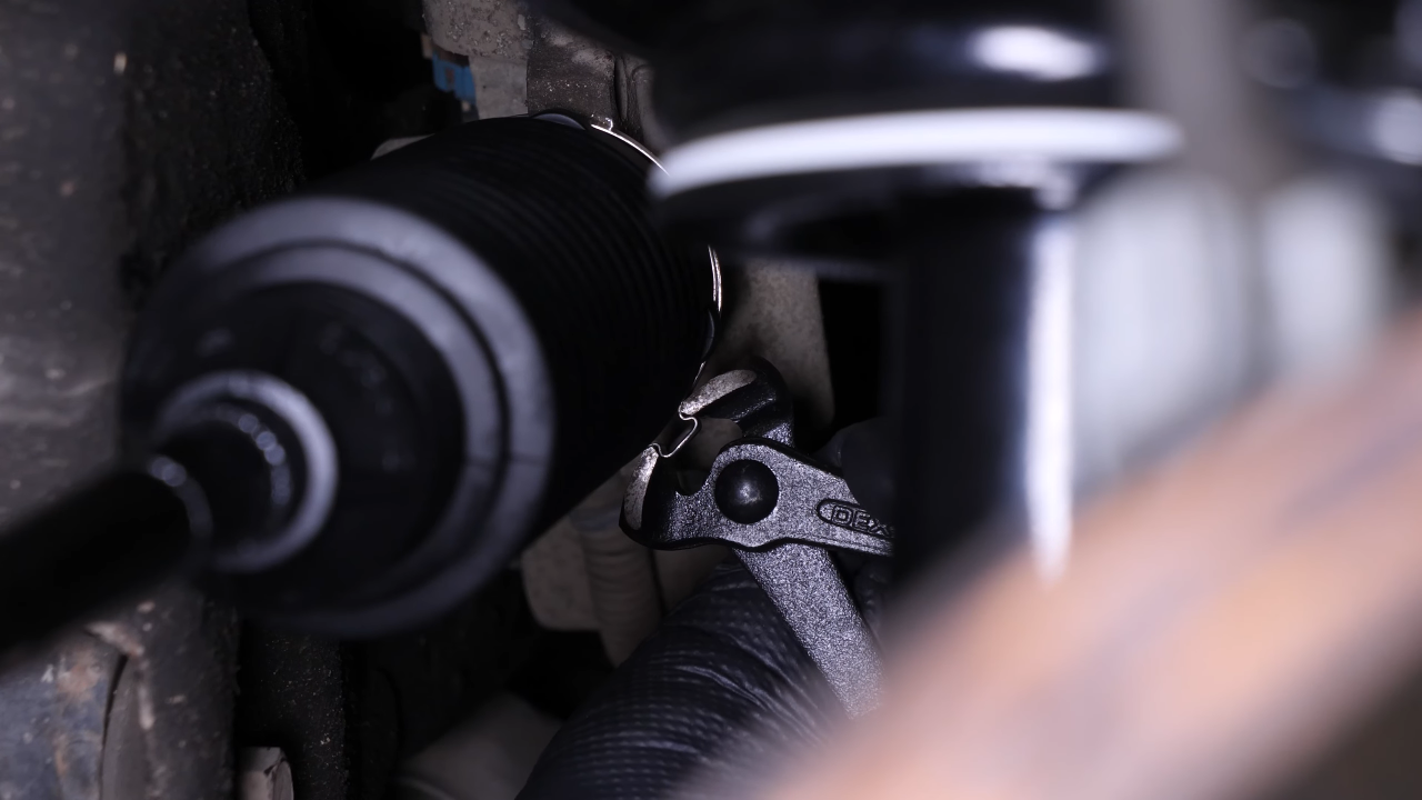 Install the protective sleeve