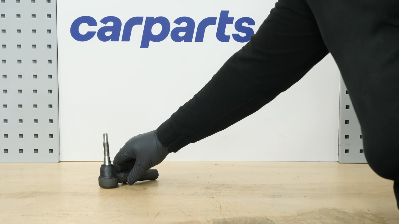 Install the new outer tie rod