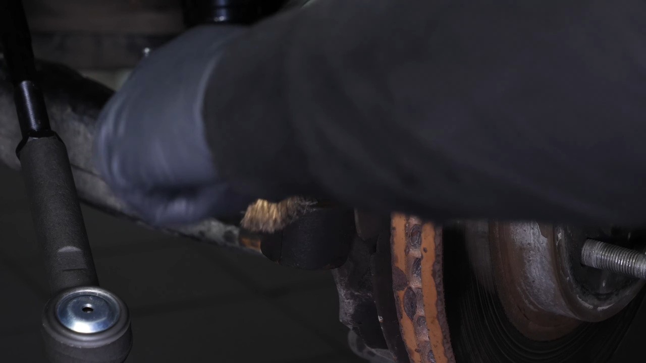 Install the new outer tie rod