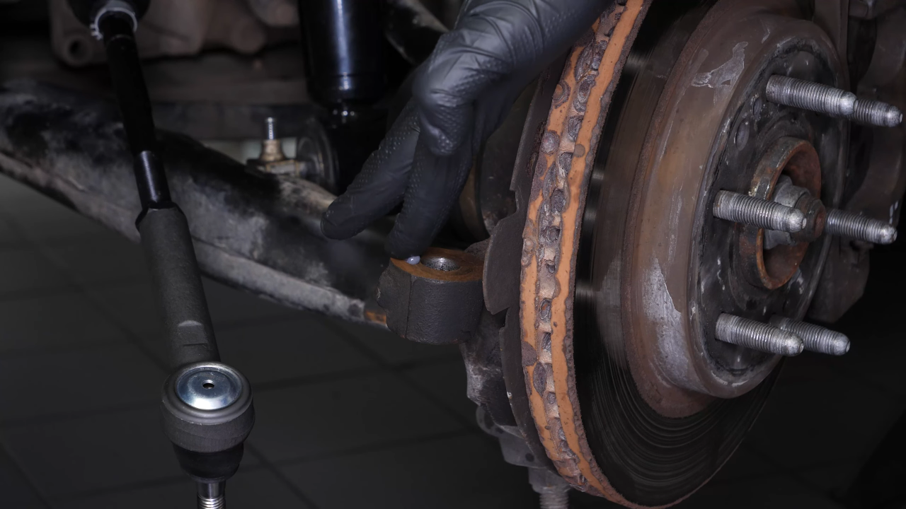 Install the new outer tie rod
