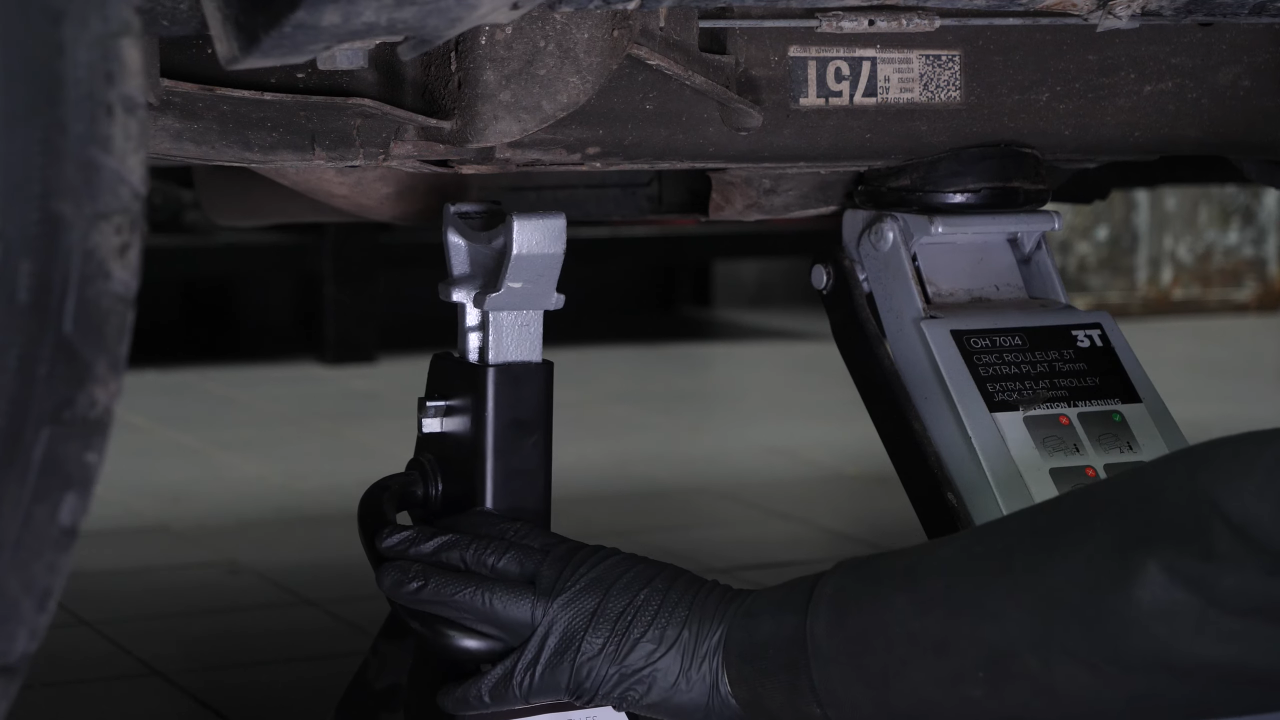 Lift the vehicle