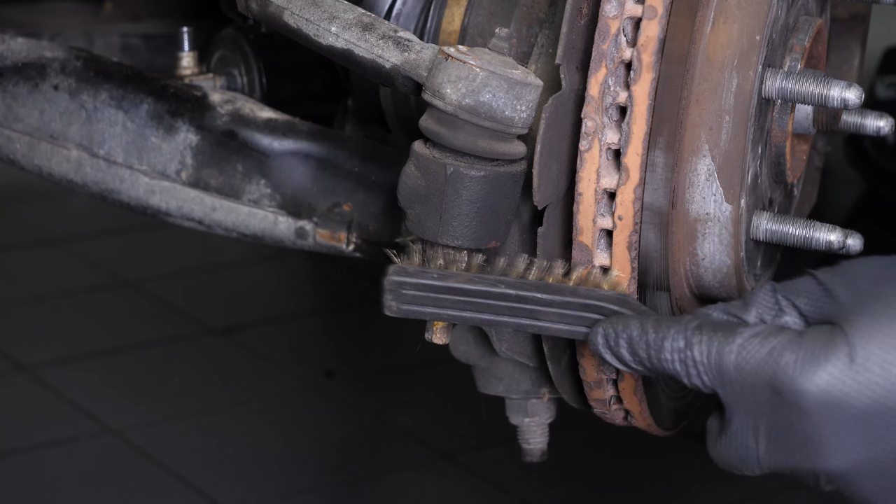 Remove the outer tie rod