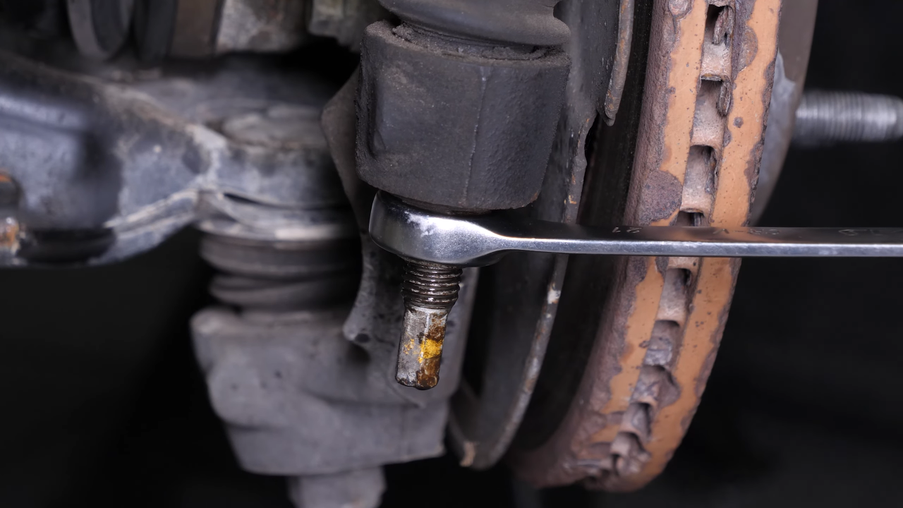Remove the outer tie rod