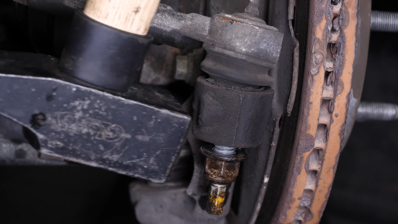 Remove the outer tie rod