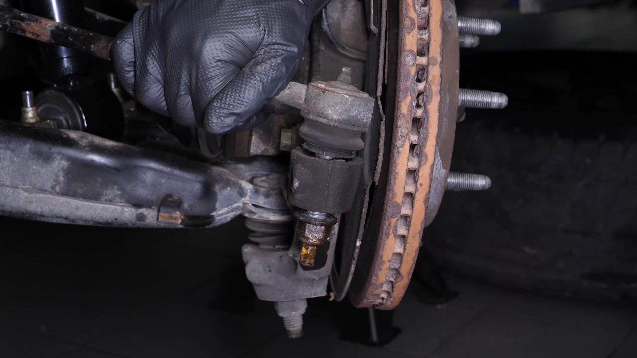 Remove the outer tie rod