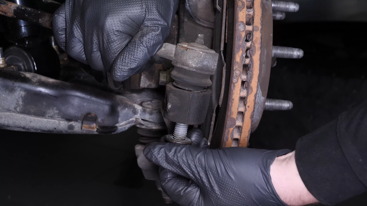 Remove the outer tie rod