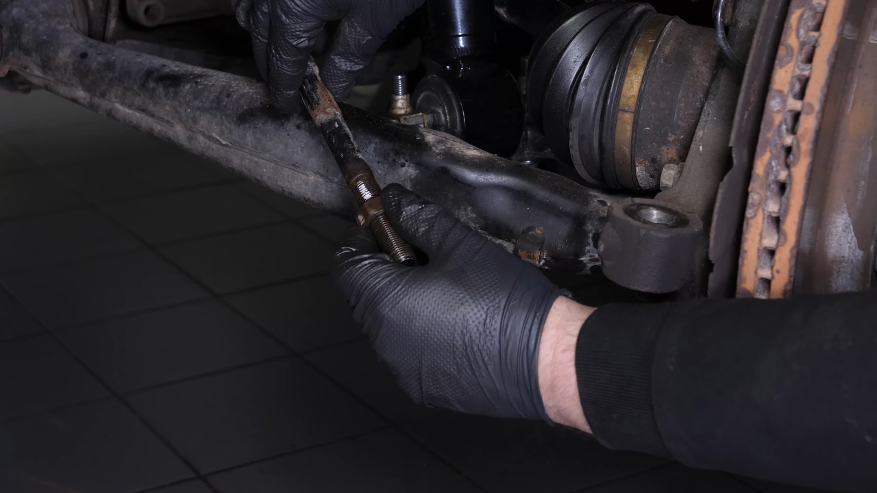 Remove the locknut