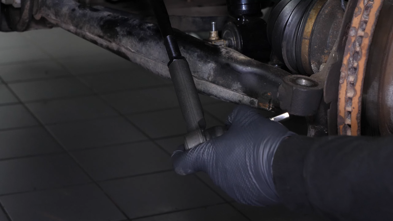 Install the new outer tie rod