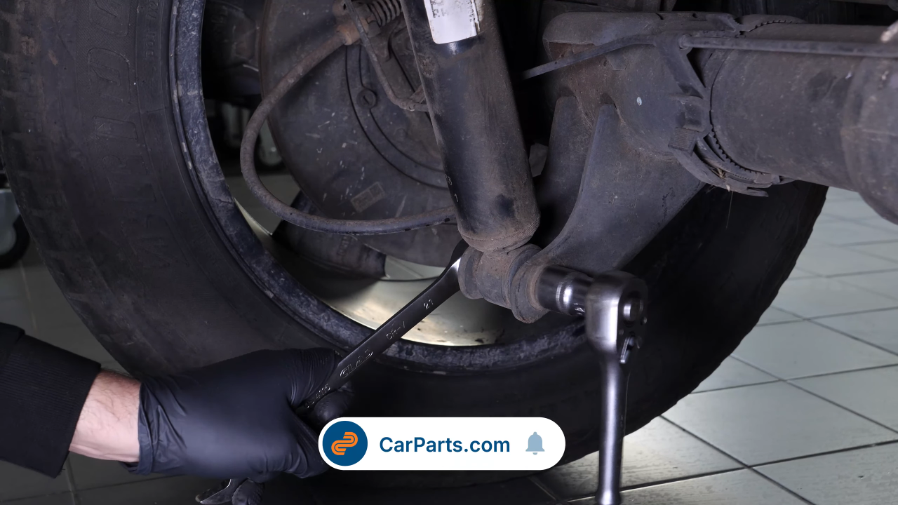 Remove the shock absorber