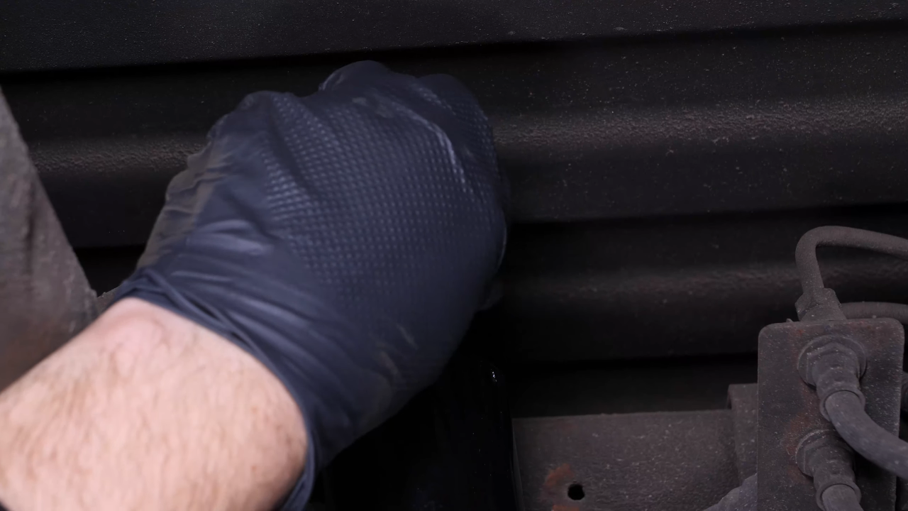 Install the new shock