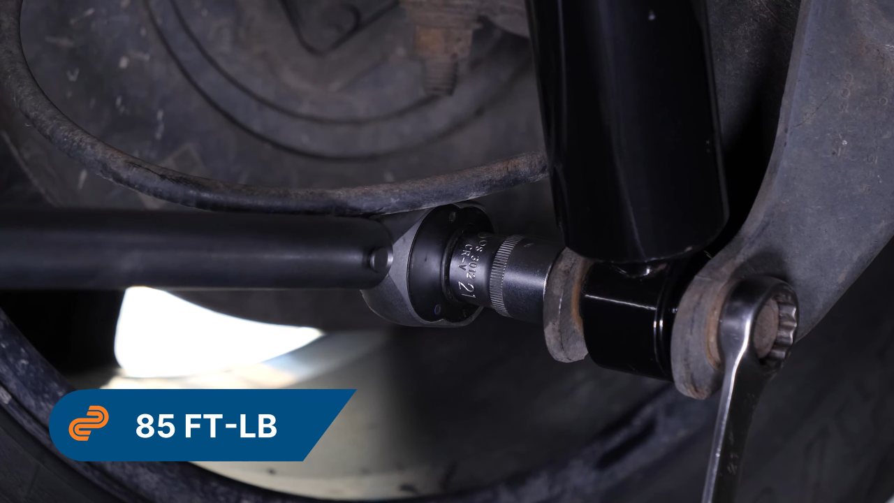 Install the new shock