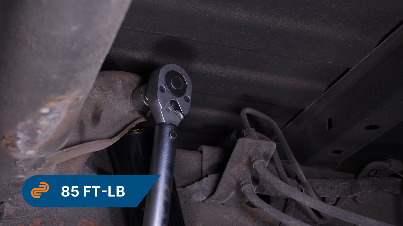 Install the new shock