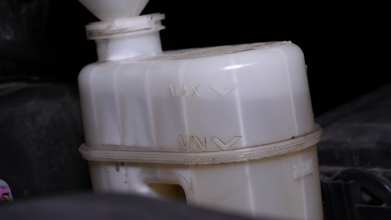Renew the brake fluid