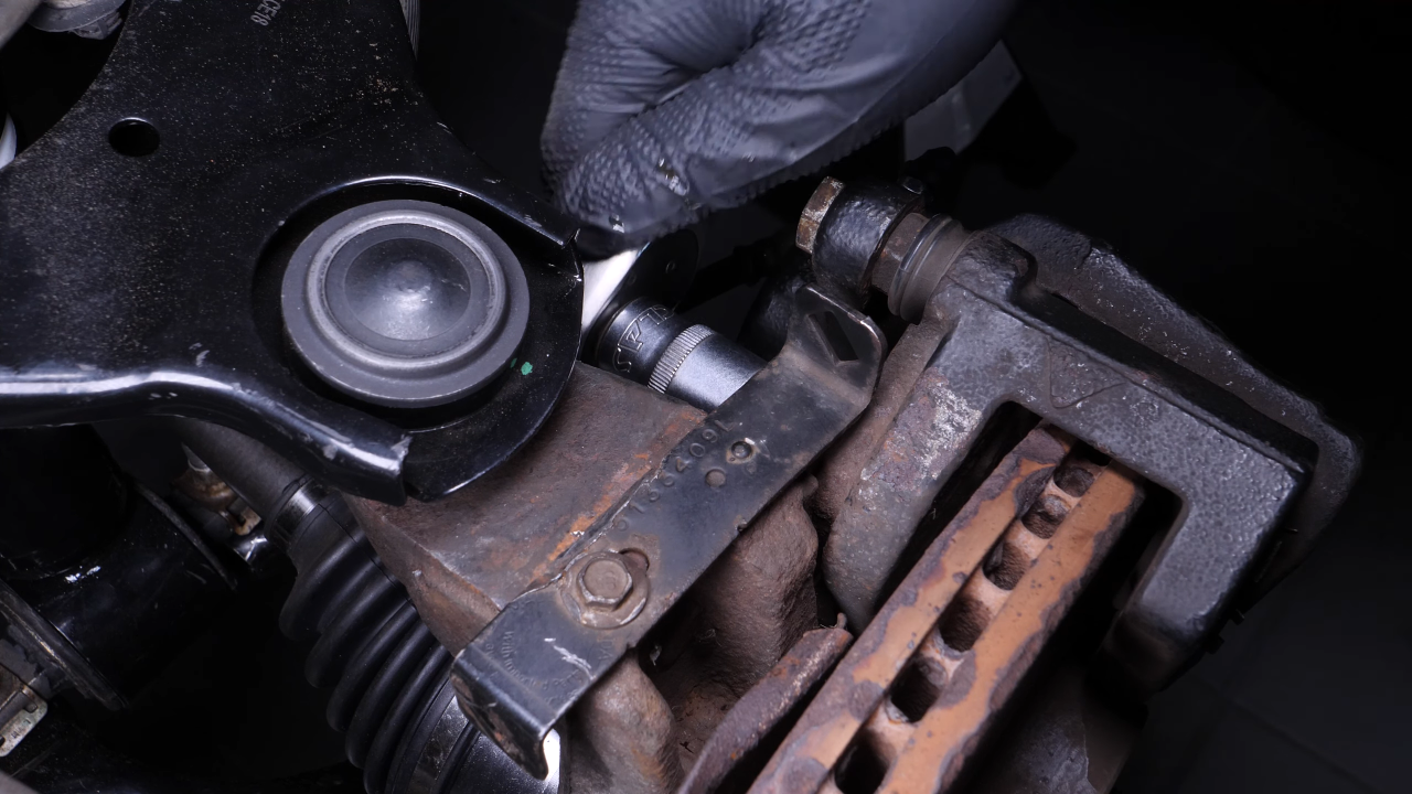 Remove the brake system